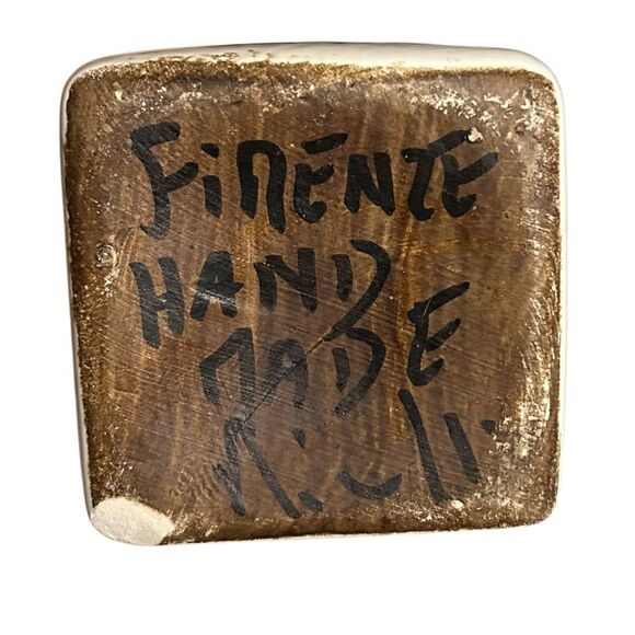 Handpainted Firenze (Florence) Ceramic Vase Italian Pottery - Picture 3 of 4